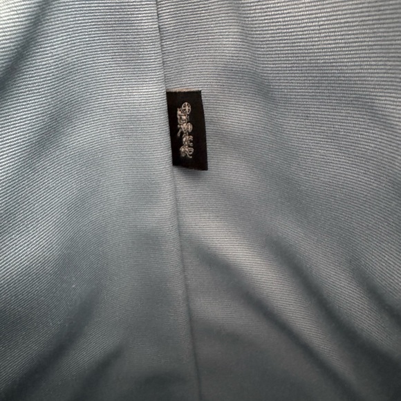 Coach Sky Blue Leather Zip Top Tote Bag - Picture 12 of 13